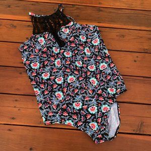 Costa Del Sol By Par Christina Cage Front One Piece Swimsuit